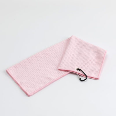Fiber waffle golf towel ball towel Yoga towel pineapple sports towel 30% off golf towel