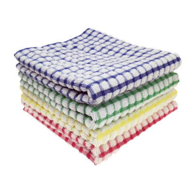 Professional manufacturer customized wholesale high quality clean dish towel printed cotton kitchen towel