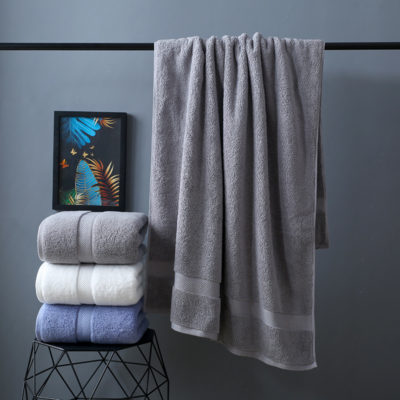 30S large size high-end combed yarn luxury bath towel set