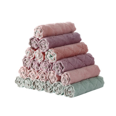 High quality and beautiful dish towels with custom printed kitchen cleaning towels