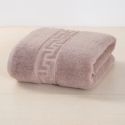 New solid color pure cotton bath towel 80*160 thicker plus long-staple pure cotton bath towel