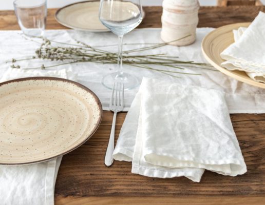 Popular hot selling French imported raw materials Pure Linen Napkins European foreign trade cup cloth direct selling recommendation