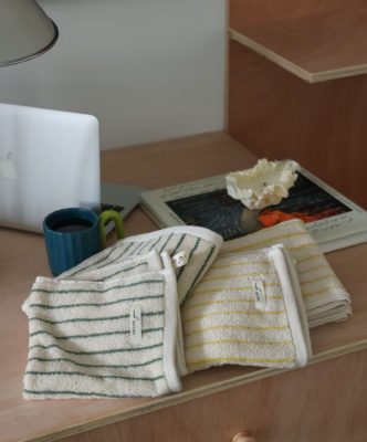 Vintage fine stripe embroidery jacquard towel skin friendly combed cotton yarn dyed bath towel children’s face towel bath towel