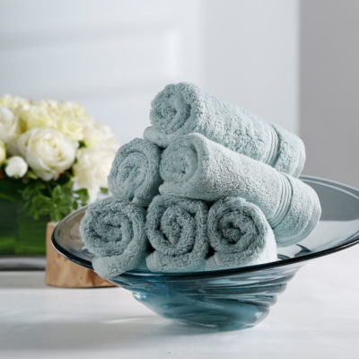 High-end Egyptian cotton yarn Japanese comfortable absorbent 16S bath towel set